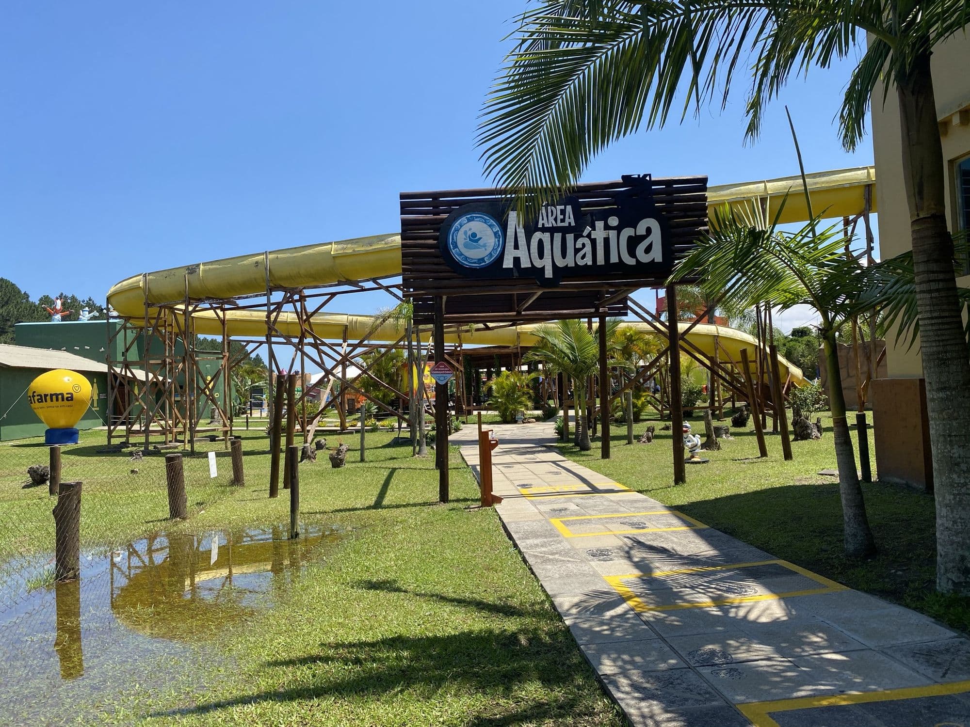 Parque Acqua Lokos — área aquática