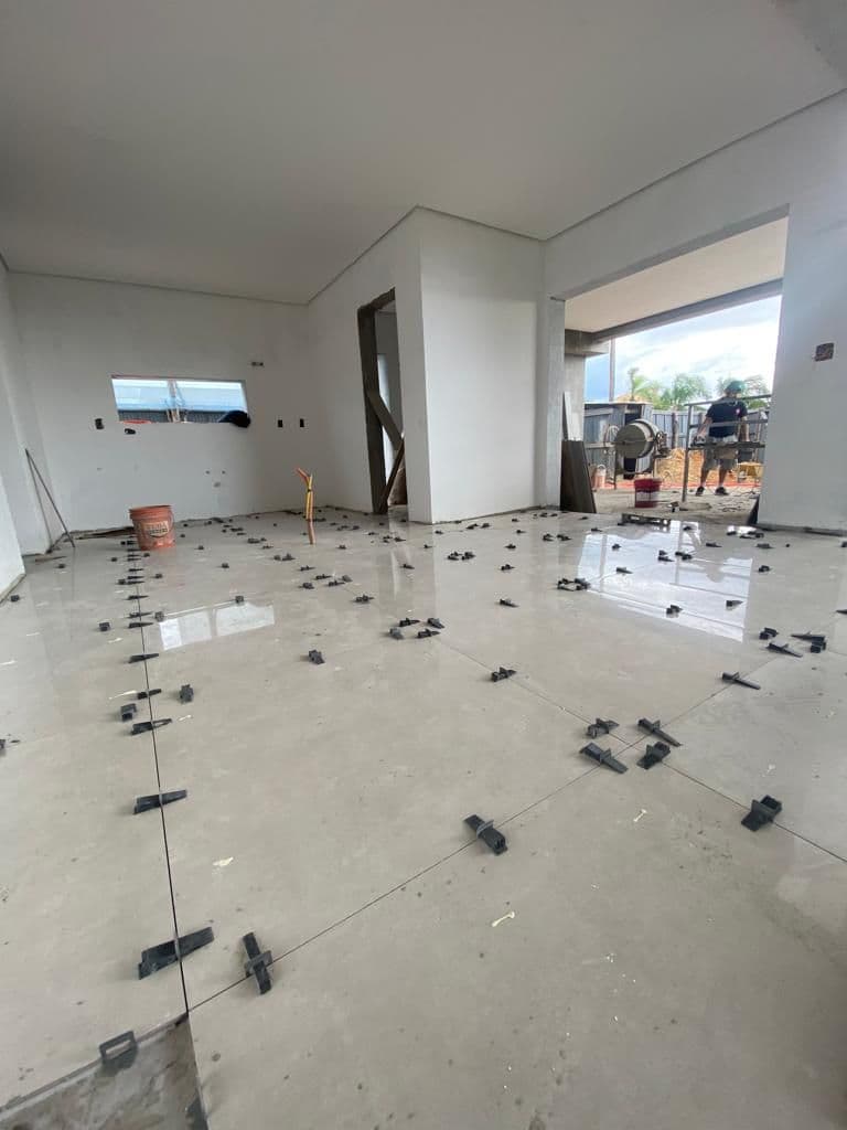 Assentamento de porcelanato